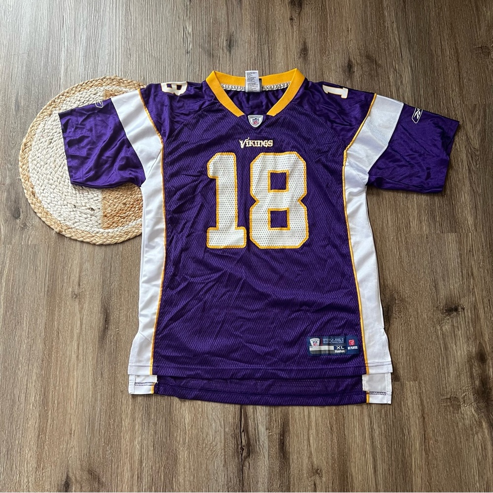 NFL Minnesota Viking #18 Rice Jersey Youth
